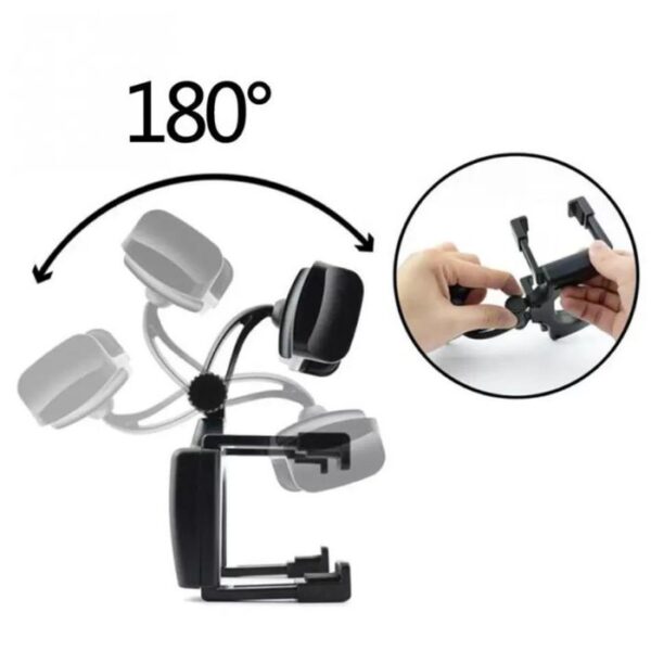 Suporte Veicular Retrovisor De Carro Celular Smartphone Gps - Imagem 5