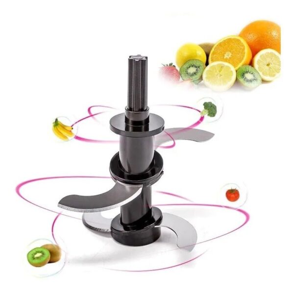 Mini Moedor Elétrico De Carne De Alimentos Picador De Frutas - Imagem 4