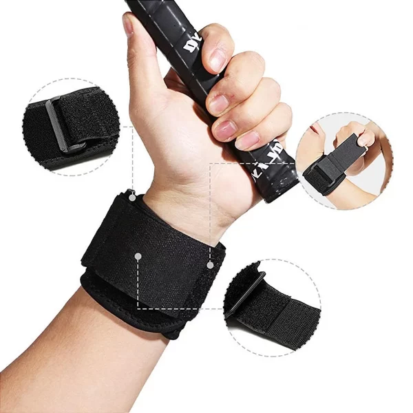 Munhequeira Para Tendinite Ortese Ajustável Pulso Neoprene Unissex - Imagem 4