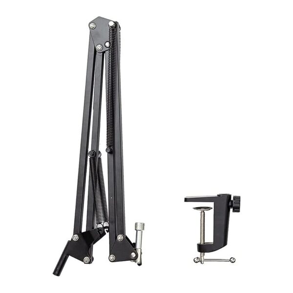 Pedestal Suporte Mesa Braço Articulado Para Microfone Studio - Imagem 6