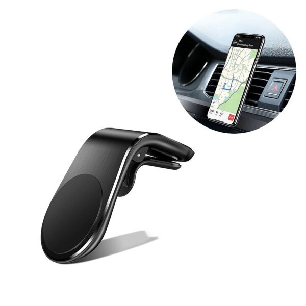 Suporte Celular Automotivo Universal Magnético Ar Condicionado Imã Veicular Carro 360° - Imagem 8