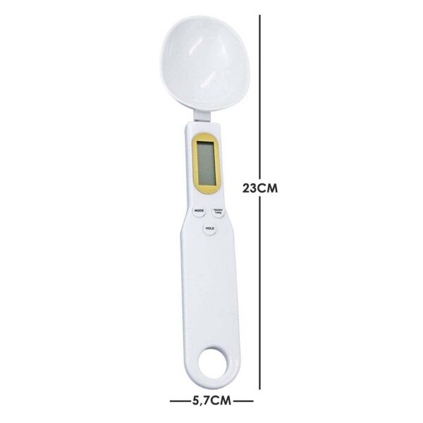 Colher Balança Digital Medidora Dosador Para Restaurante Dieta Receitas - Imagem 7