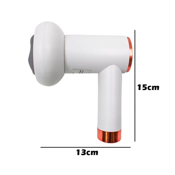 Massageador Elétrico Muscular Vibratório Corporal USB Portátil 5 em 1 - Imagem 8